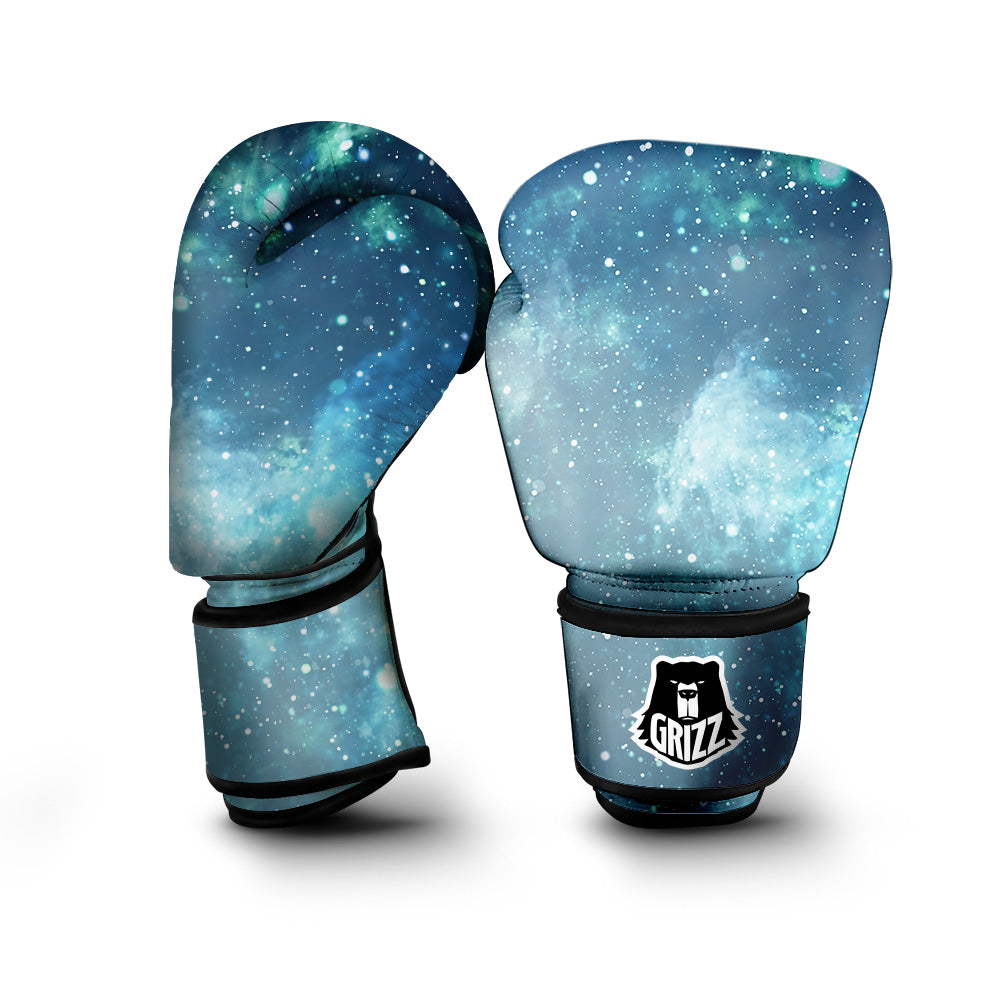 Universe Galaxy Space Blue Sky Print Boxing Gloves-grizzshop