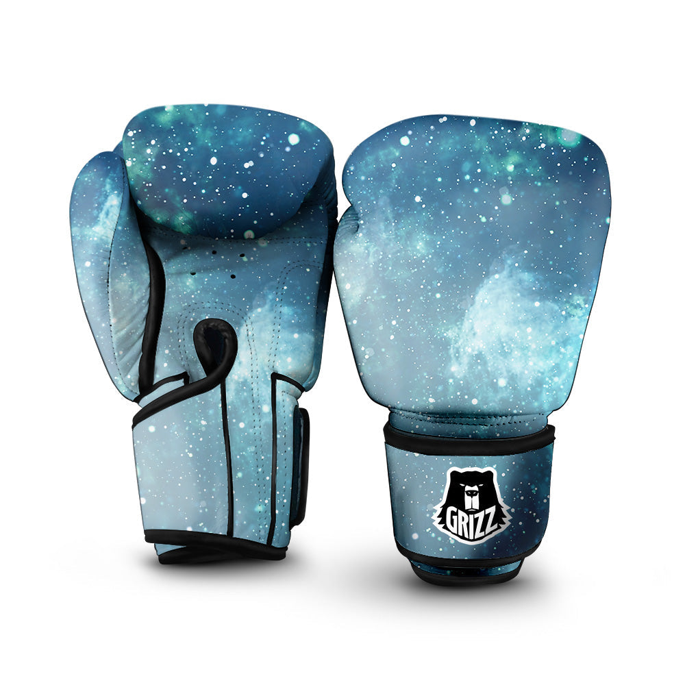Universe Galaxy Space Blue Sky Print Boxing Gloves-grizzshop