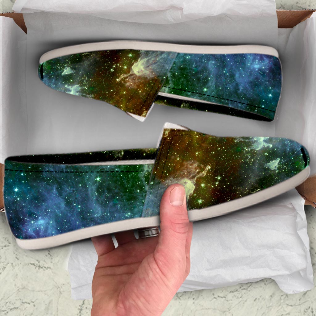 Universe Galaxy Space Canvas Shoes-grizzshop