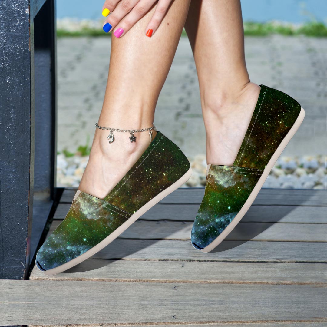Universe Galaxy Space Canvas Shoes-grizzshop