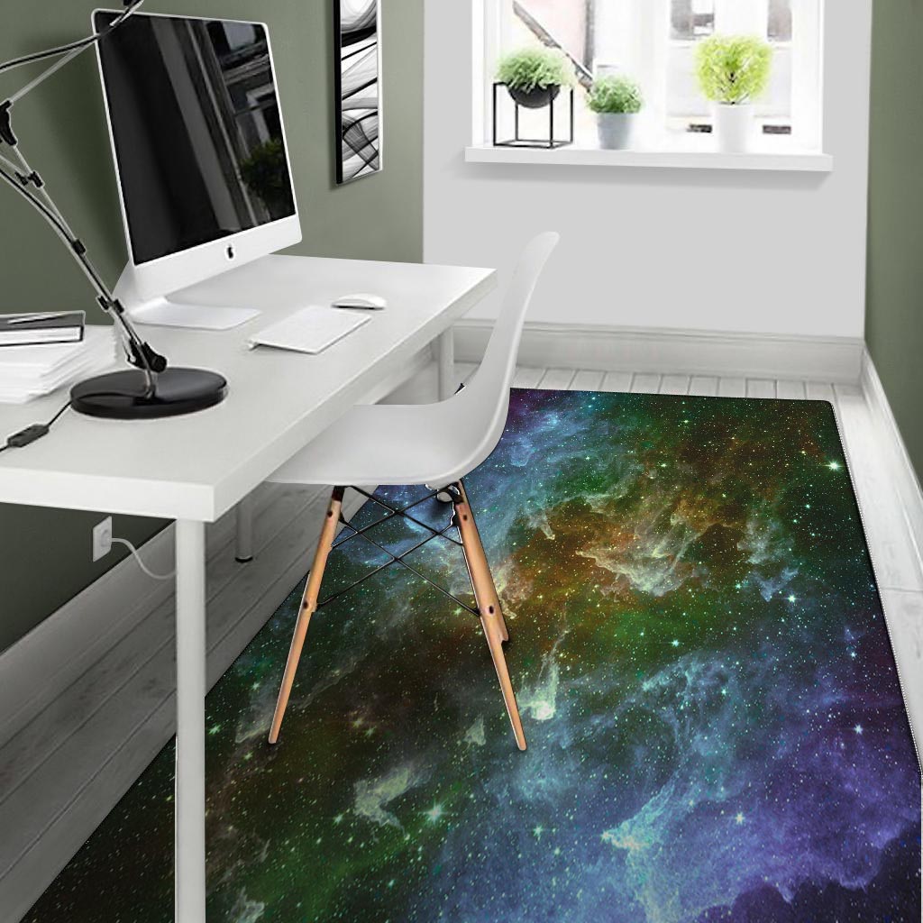 Universe Galaxy Space Floor Mat-grizzshop