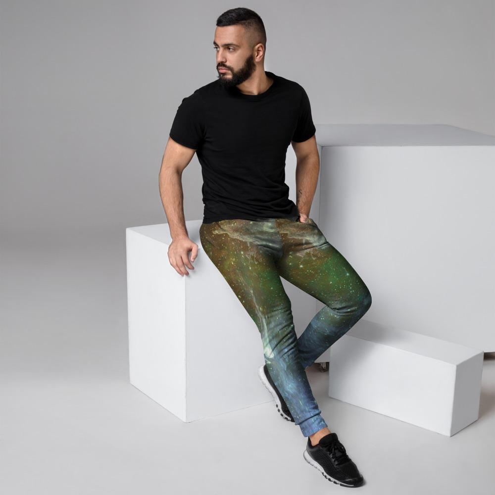 Universe Galaxy Space Men's Joggers-grizzshop