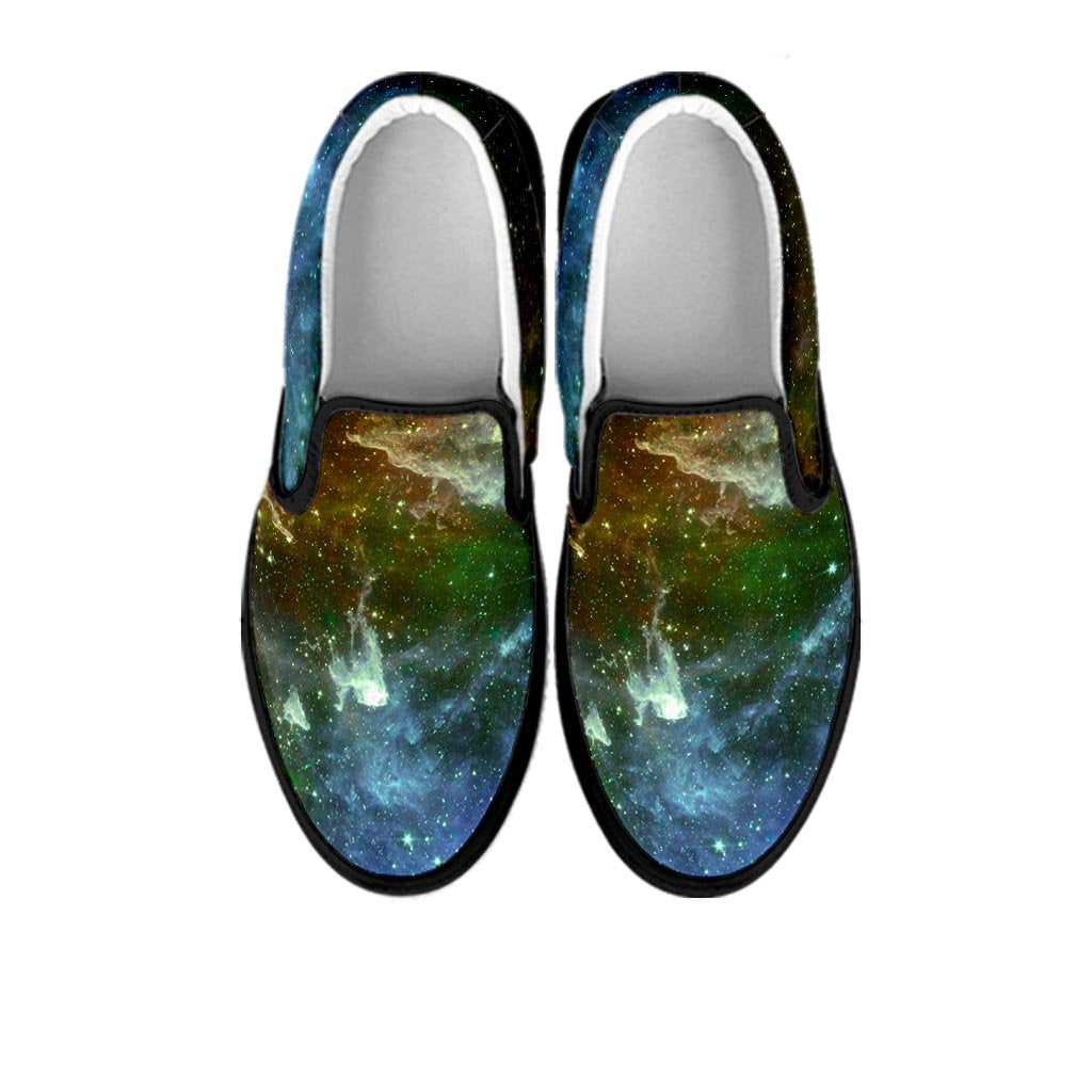 Universe Galaxy Space Women's Slip On Sneakers-grizzshop