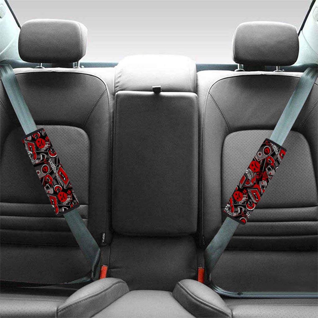 Urban Graffiti HipHop Print Seat Belt Cover-grizzshop
