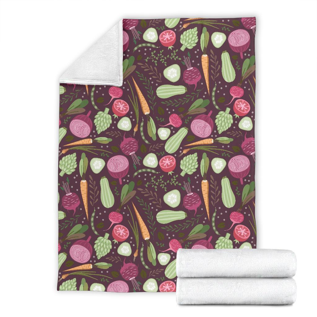 Vegan Print Pattern Blanket-grizzshop