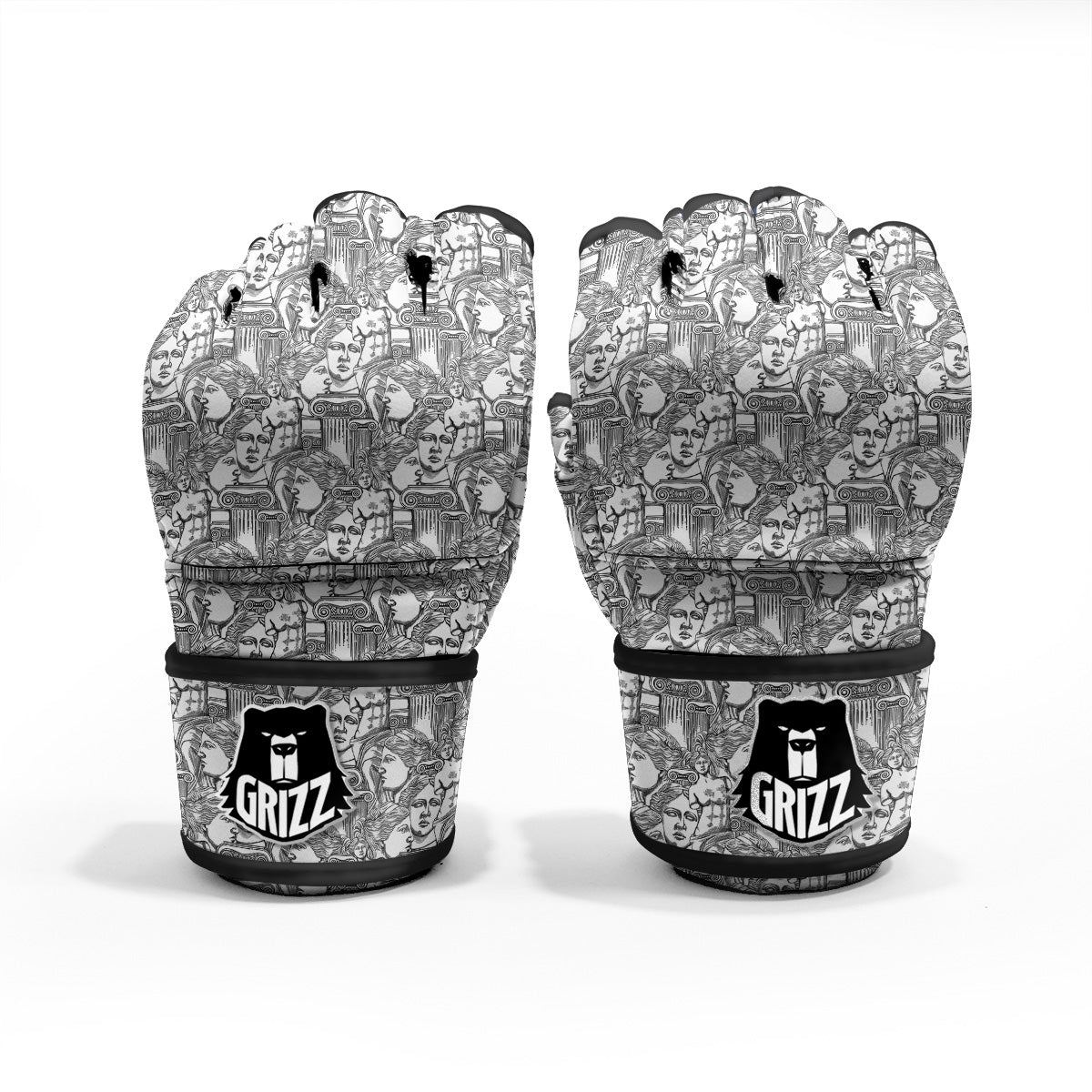 Venus Milos Print Pattern MMA Gloves-grizzshop