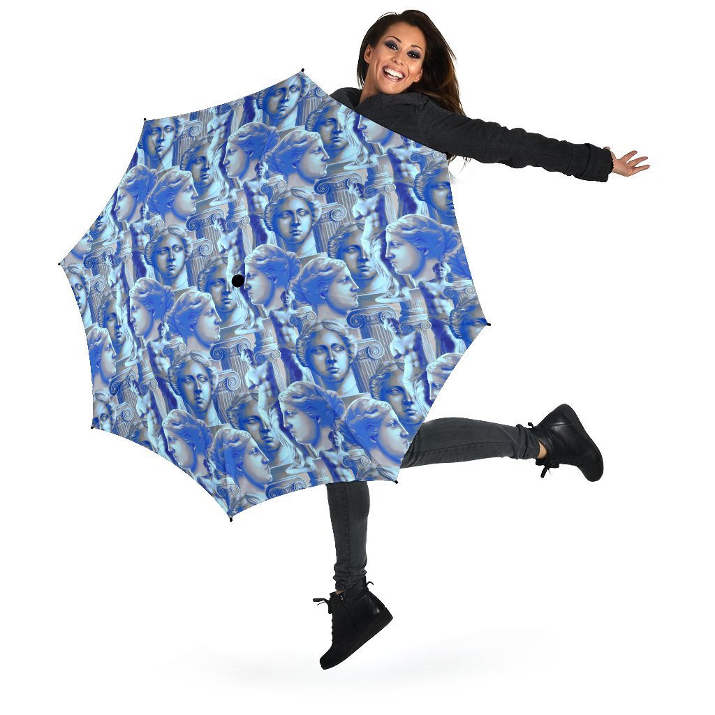 Venus Pattern Print Automatic Foldable Umbrella-grizzshop