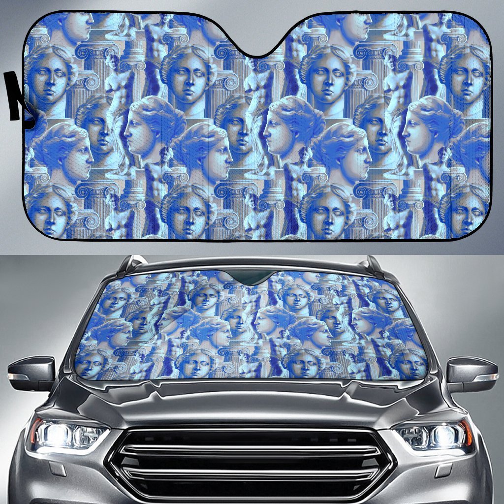 Venus Pattern Print Car Sun Shade-grizzshop