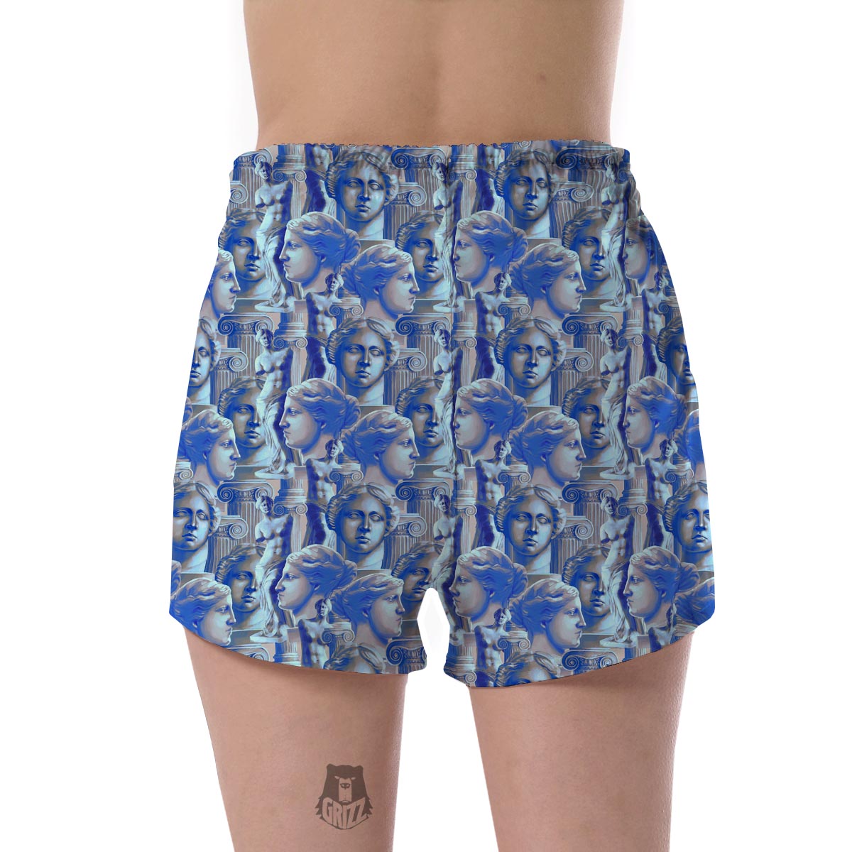 Venus Pattern Print Women's Shorts-grizzshop