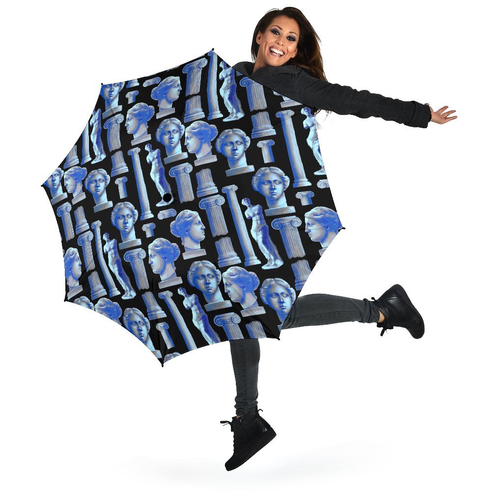 Venus Print Pattern Automatic Foldable Umbrella-grizzshop