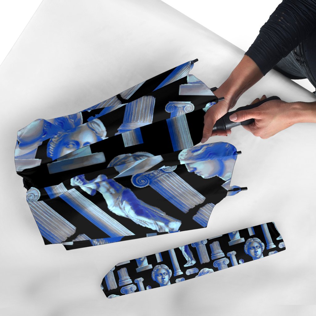 Venus Print Pattern Automatic Foldable Umbrella-grizzshop