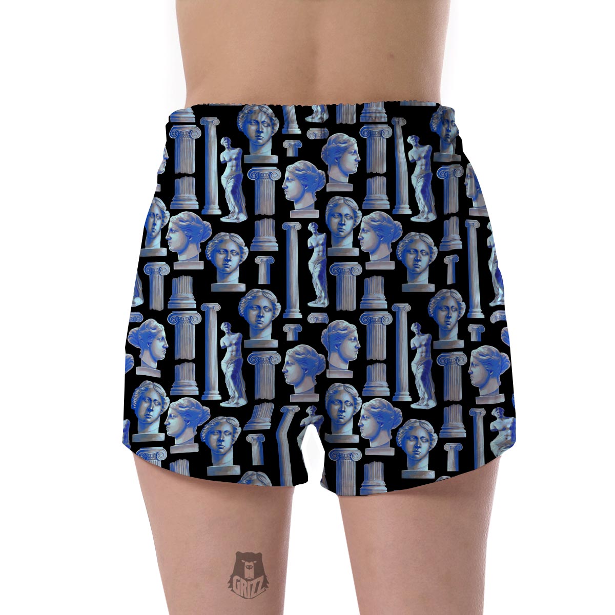 Venus Print Pattern Women's Shorts-grizzshop