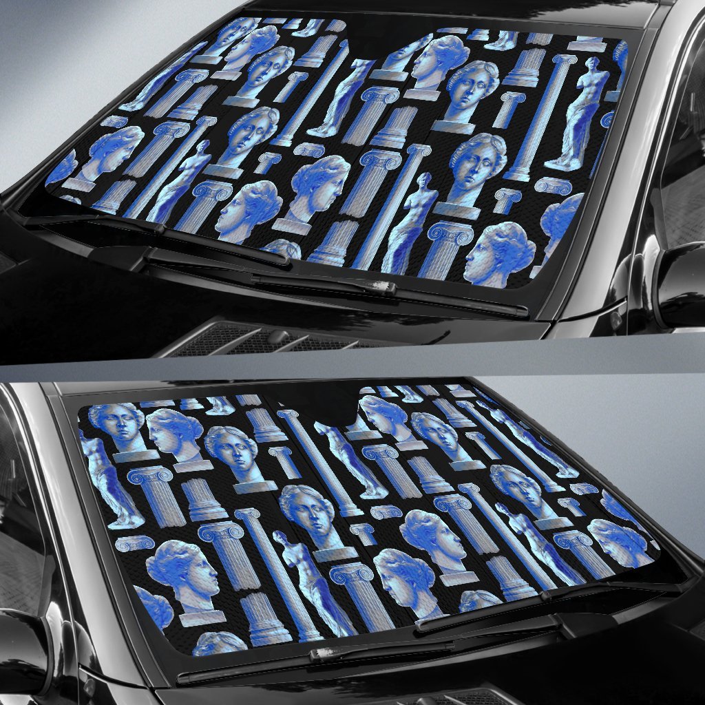 Venus Print Pattern Car Sun Shade-grizzshop
