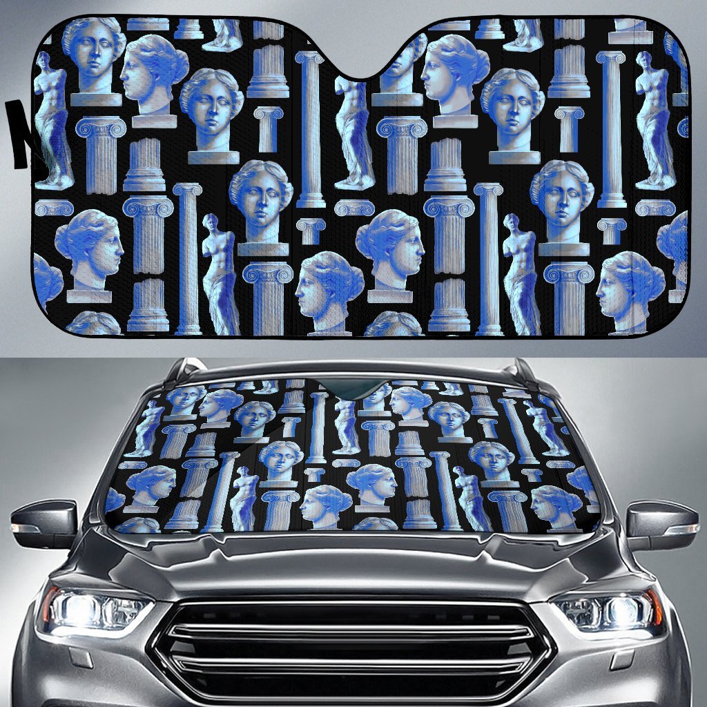 Venus Print Pattern Car Sun Shade-grizzshop