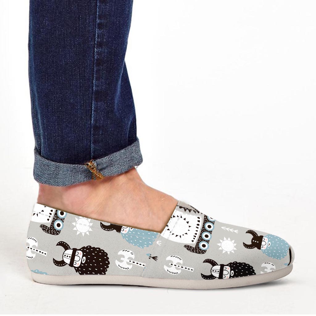 Viking Drakkar Valhalla Canvas Shoes-grizzshop