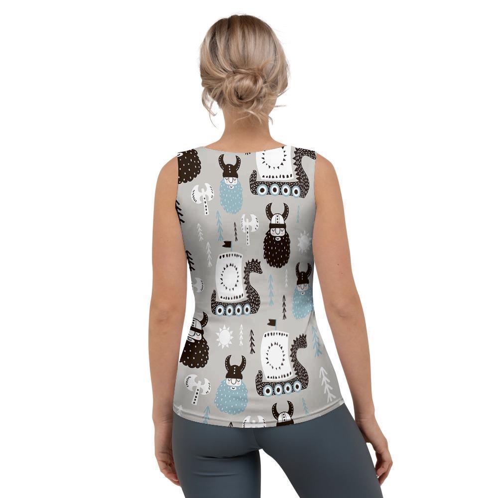 Viking Drakkar Valhalla Women's Tank Top-grizzshop