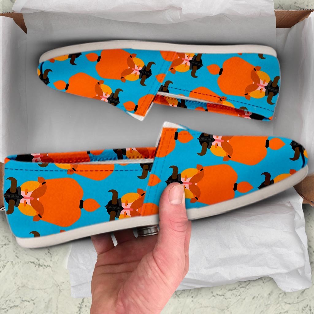 Viking Gnome Canvas Shoes-grizzshop