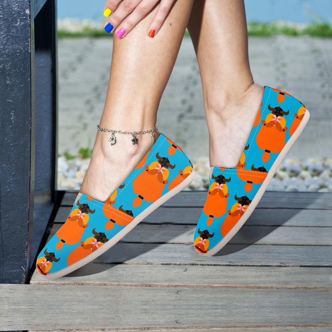 Viking Gnome Canvas Shoes-grizzshop