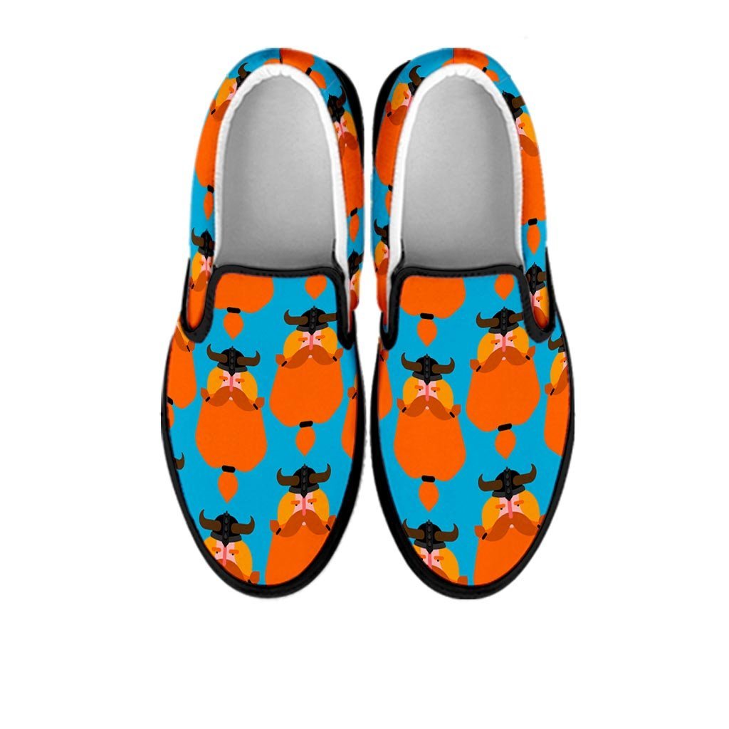 Viking Gnome Women's Slip On Sneakers-grizzshop