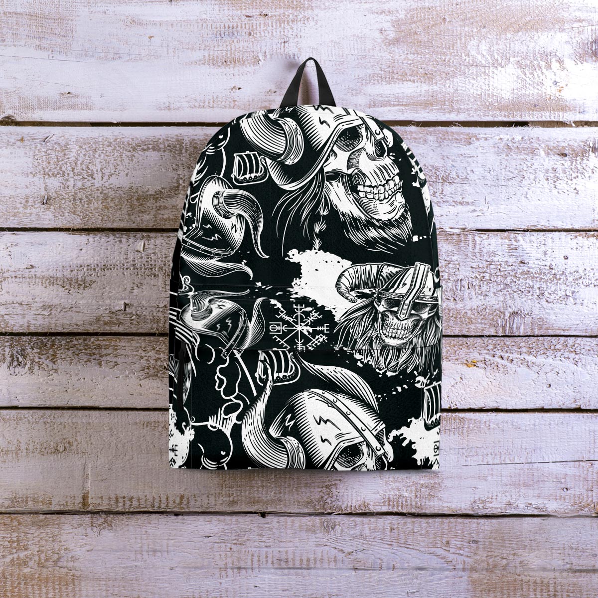 Viking Skull Backpack-grizzshop