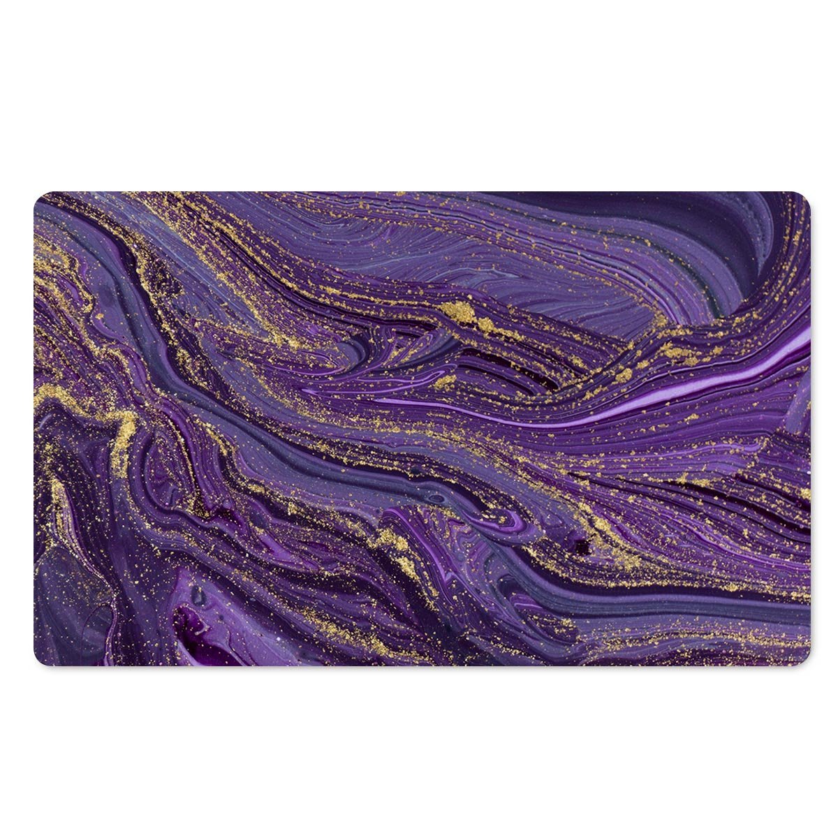 Violet Marble Door Mat-grizzshop