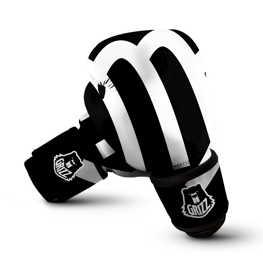 Virgo Sign White And Black Print Boxing Gloves-grizzshop