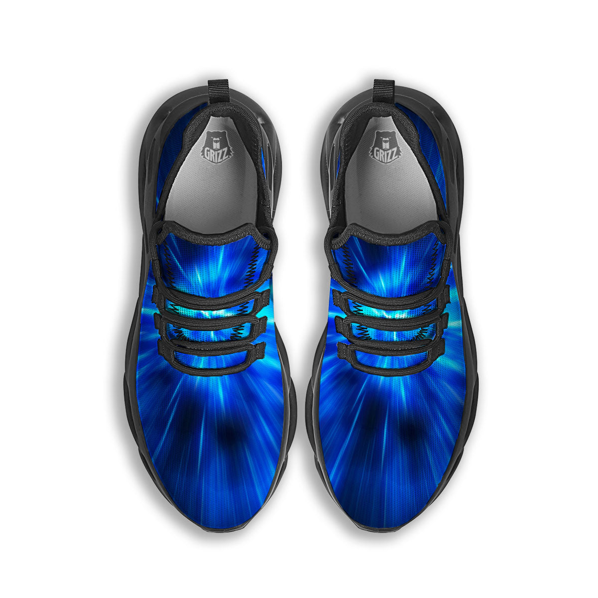 Vortex Lightspeed Print Black Running Shoes-grizzshop