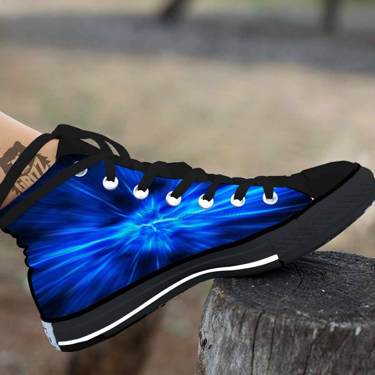 Vortex Lightspeed Print High Top Shoes-grizzshop