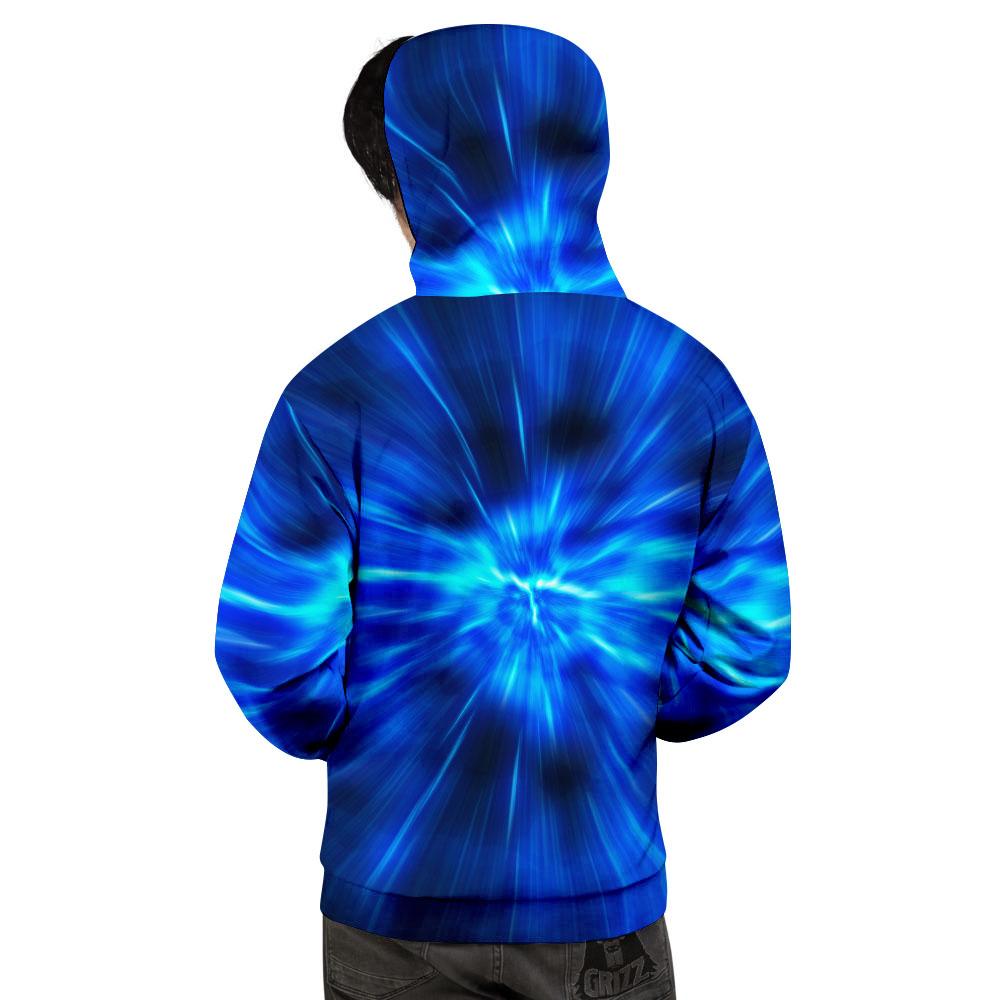 Vortex Lightspeed Print Men's Hoodie-grizzshop