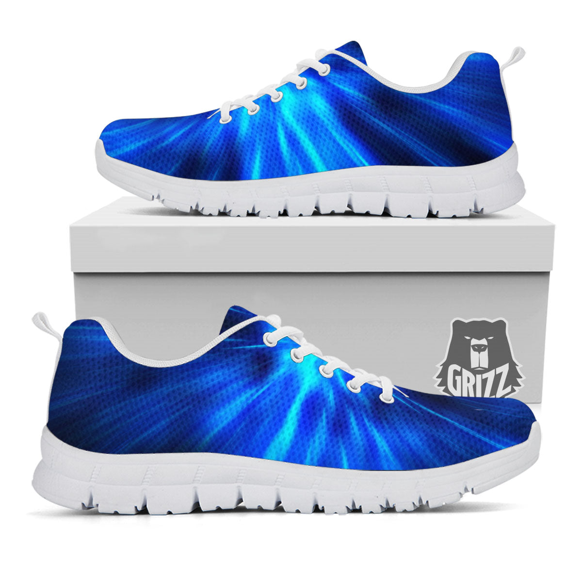 Vortex Lightspeed Print White Sneaker-grizzshop