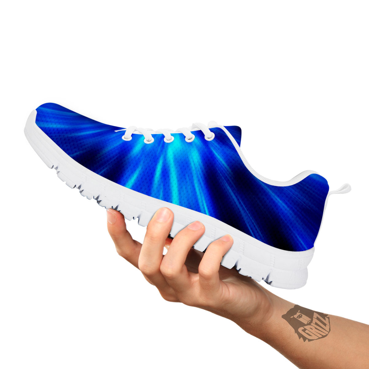 Vortex Lightspeed Print White Sneaker-grizzshop
