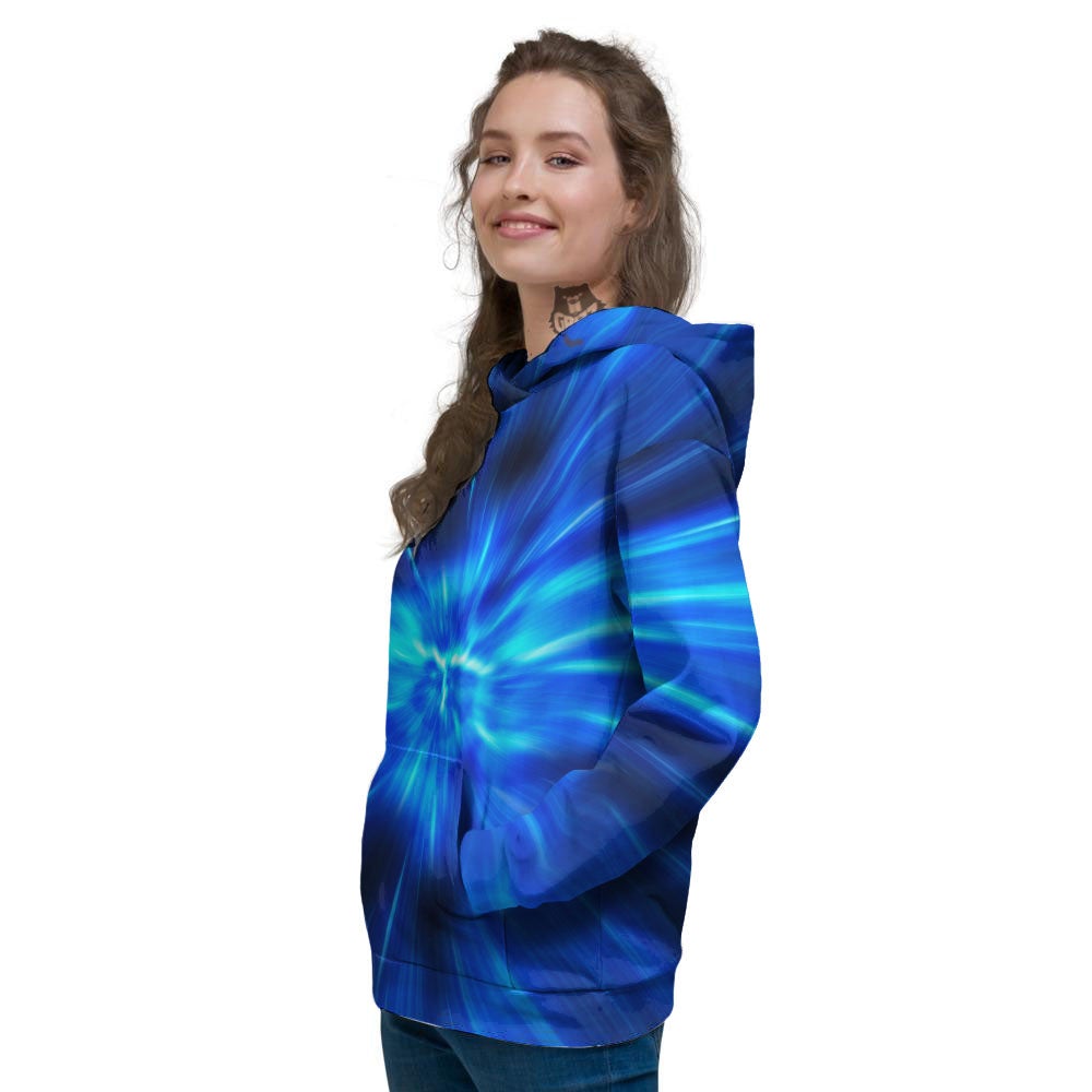 Vortex Lightspeed Print Women's Hoodie-grizzshop