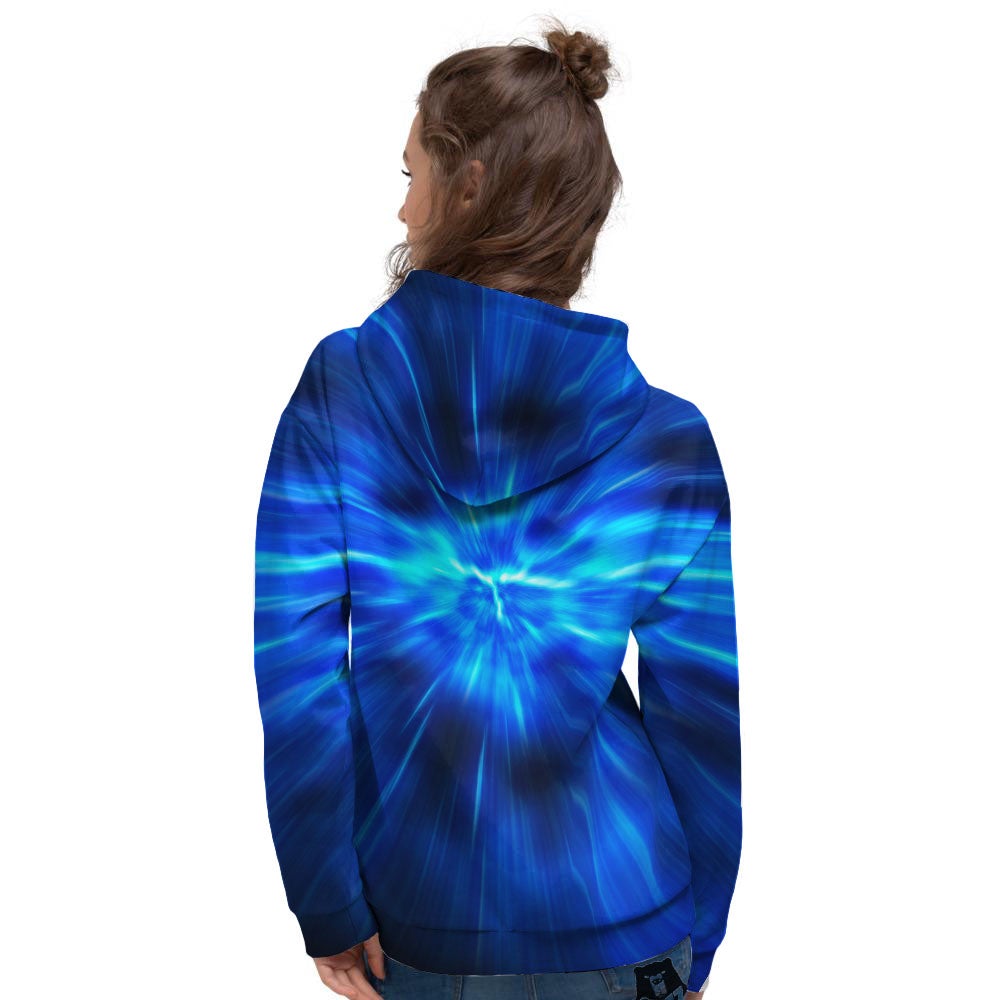 Vortex Lightspeed Print Women's Hoodie-grizzshop
