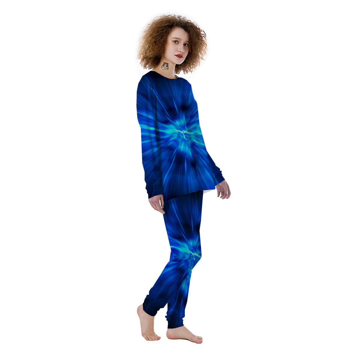 Vortex Lightspeed Print Women's Pajamas-grizzshop