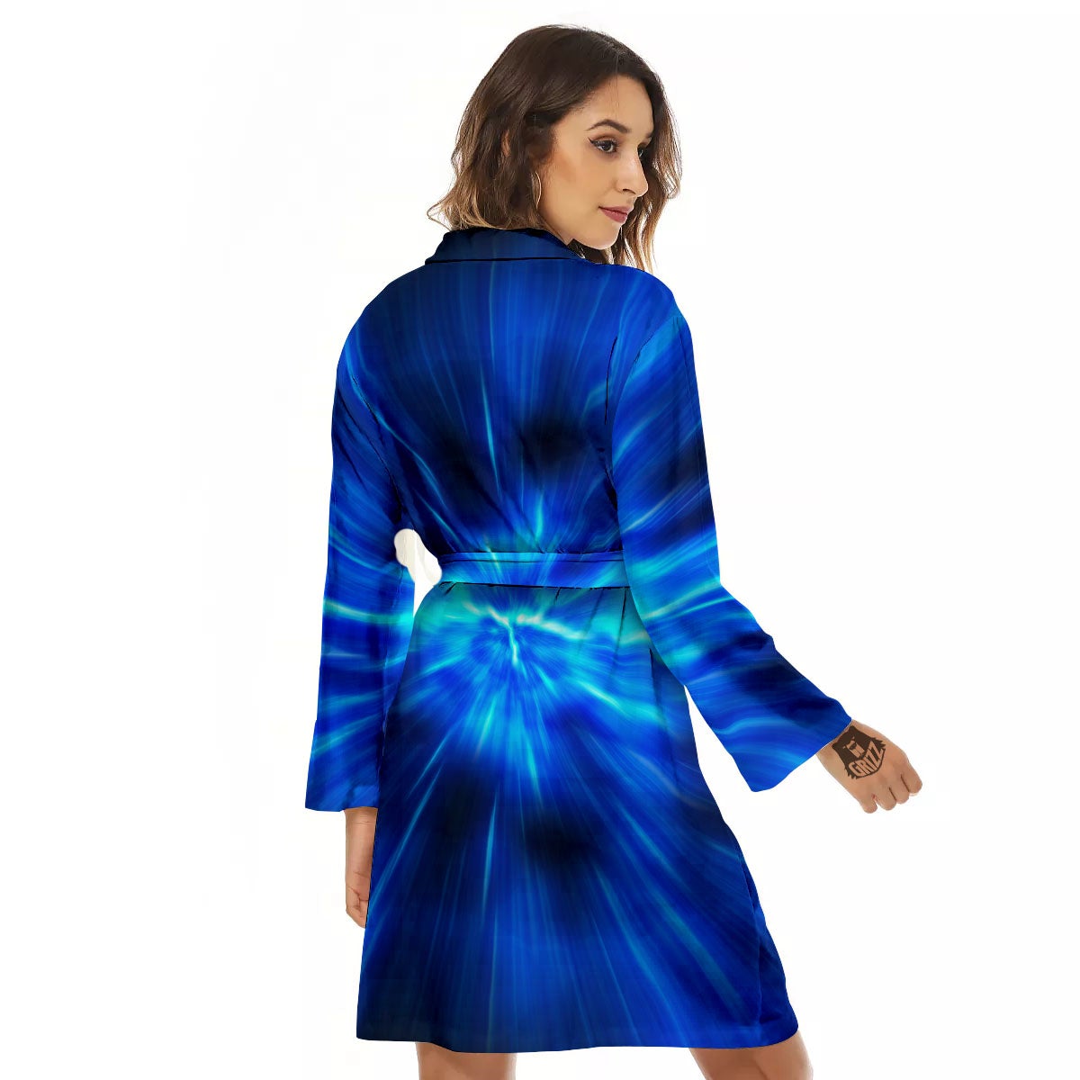 Vortex Lightspeed Print Women's Robe-grizzshop