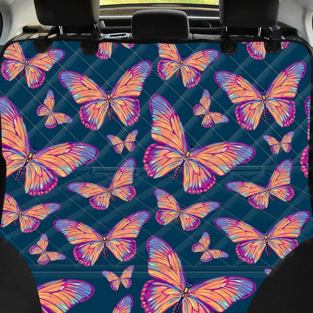 Watercolor Butterfly Print Pet Car Seat Cover-grizzshop