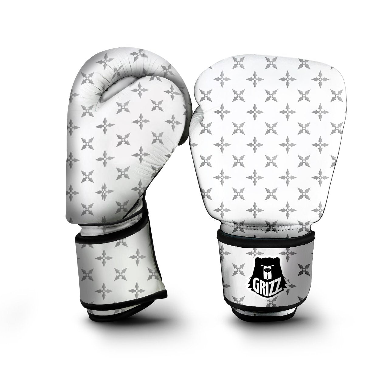 Weapon Ninja Print Pattern Boxing Gloves-grizzshop