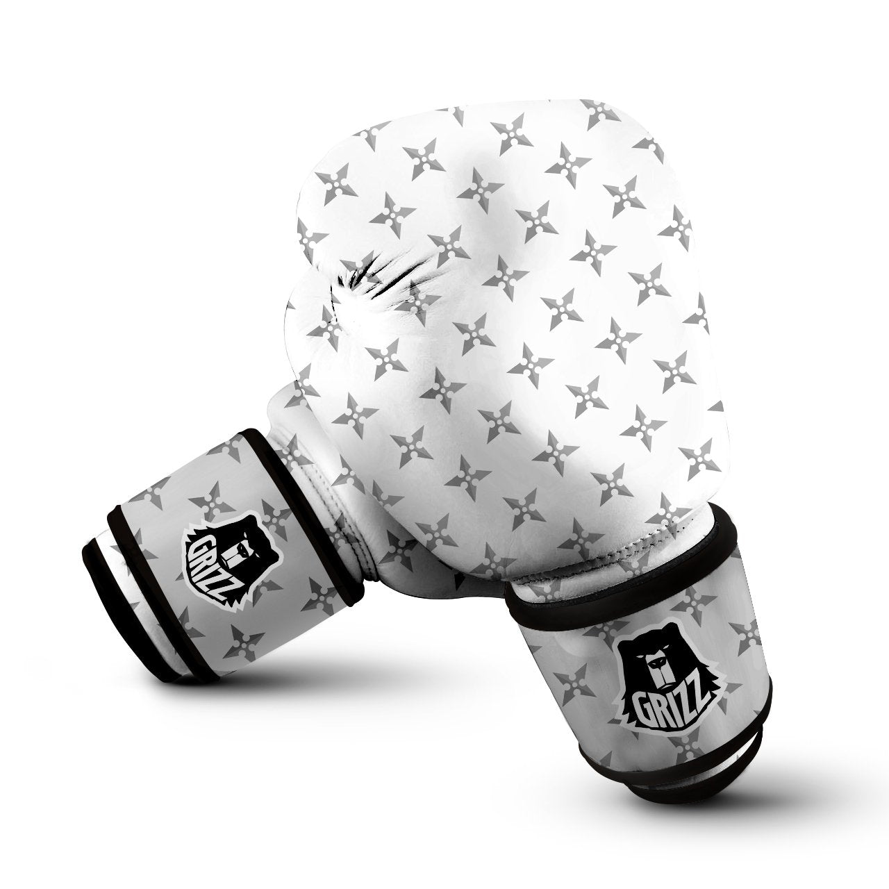 Weapon Ninja Print Pattern Boxing Gloves-grizzshop