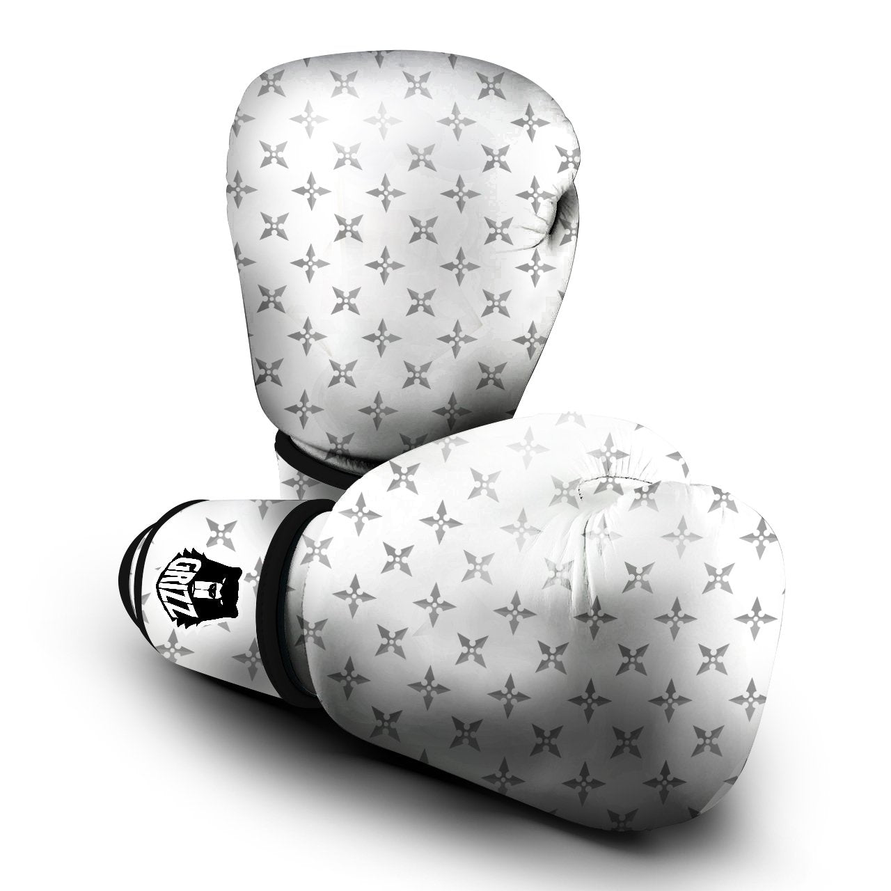 Weapon Ninja Print Pattern Boxing Gloves-grizzshop