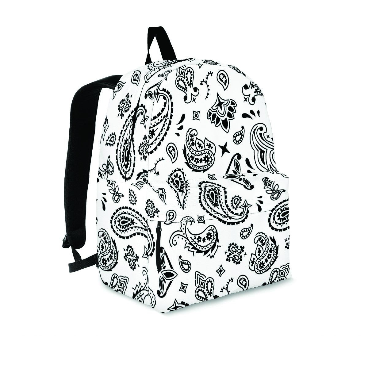 White Bandana Backpack-grizzshop
