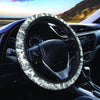 White Bandana Steering Wheel Cover-grizzshop