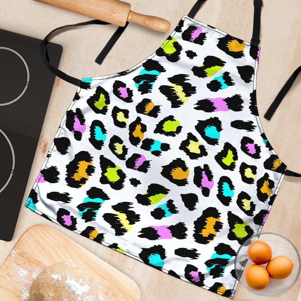 White Leopard Women's Apron-grizzshop
