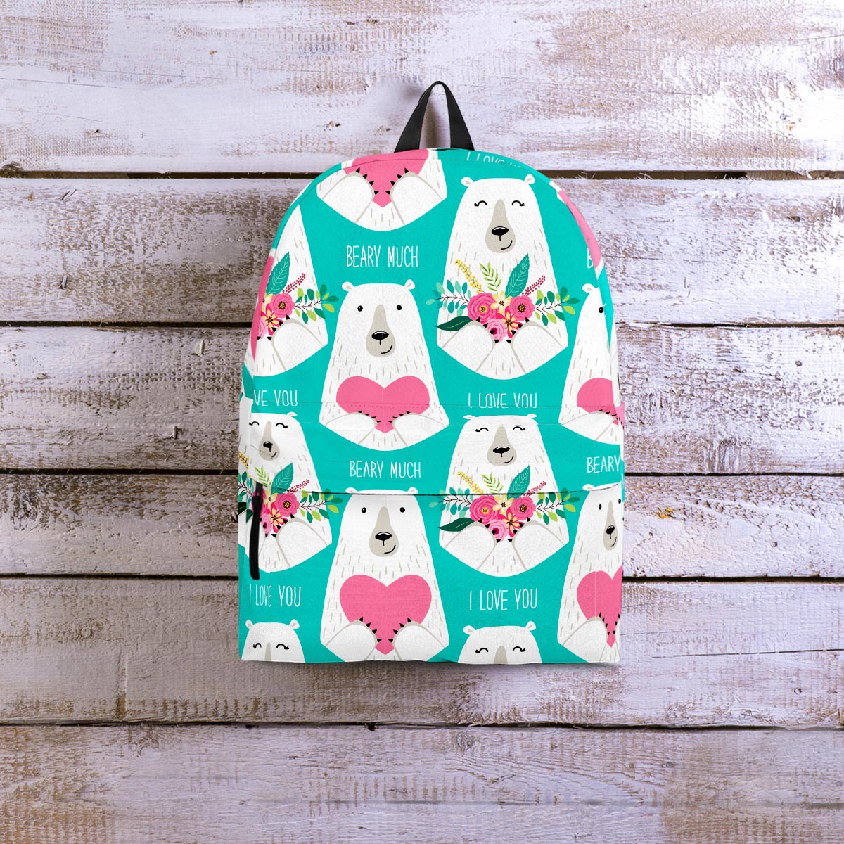 White Mama Bear Backpack-grizzshop