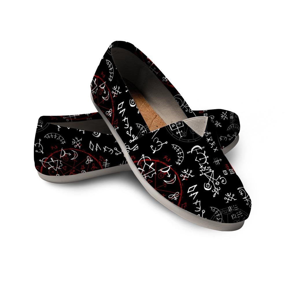 Witch Canvas Shoes-grizzshop