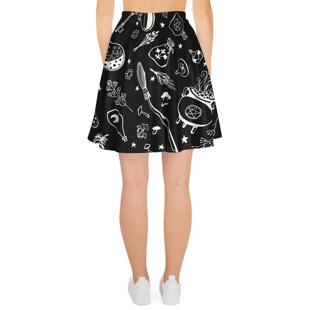 Witch Gothic Women's Skirt-grizzshop