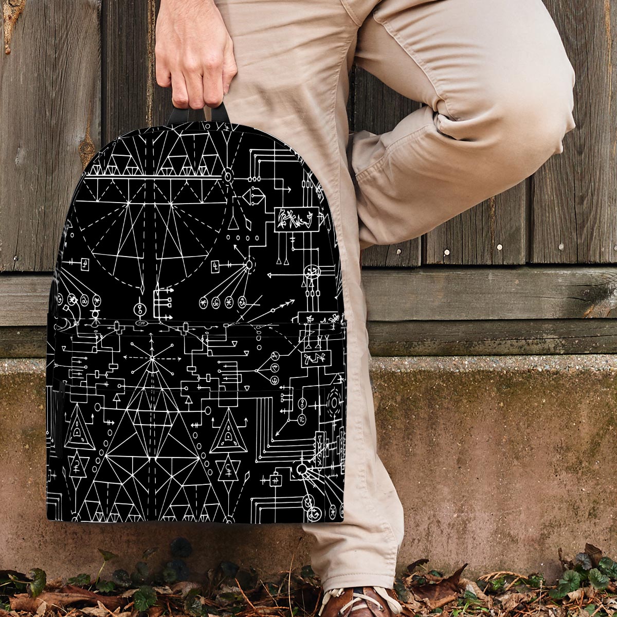 Witch Symbol Gothic Backpack-grizzshop