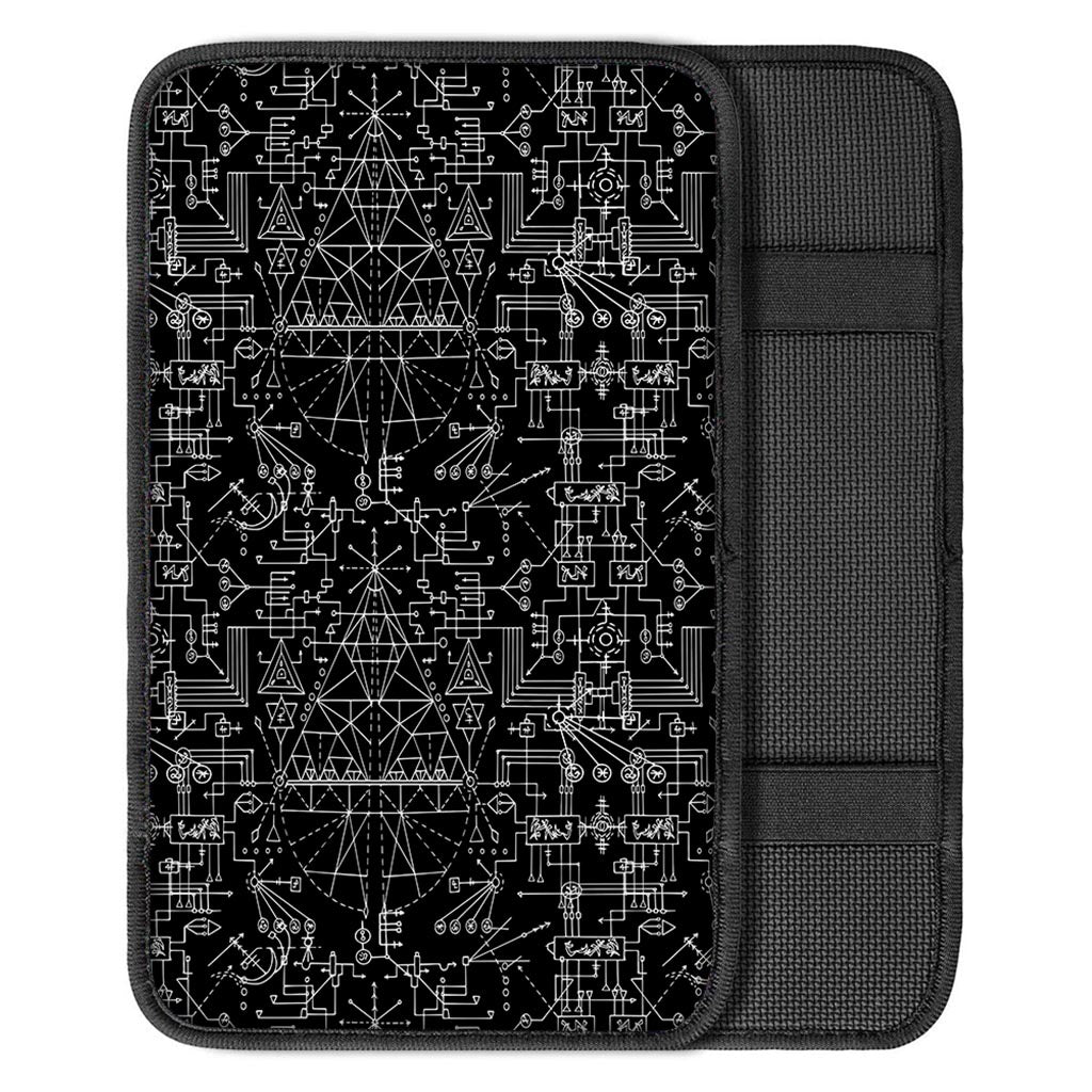 Witch Symbol Gothic Car Console Cover-grizzshop