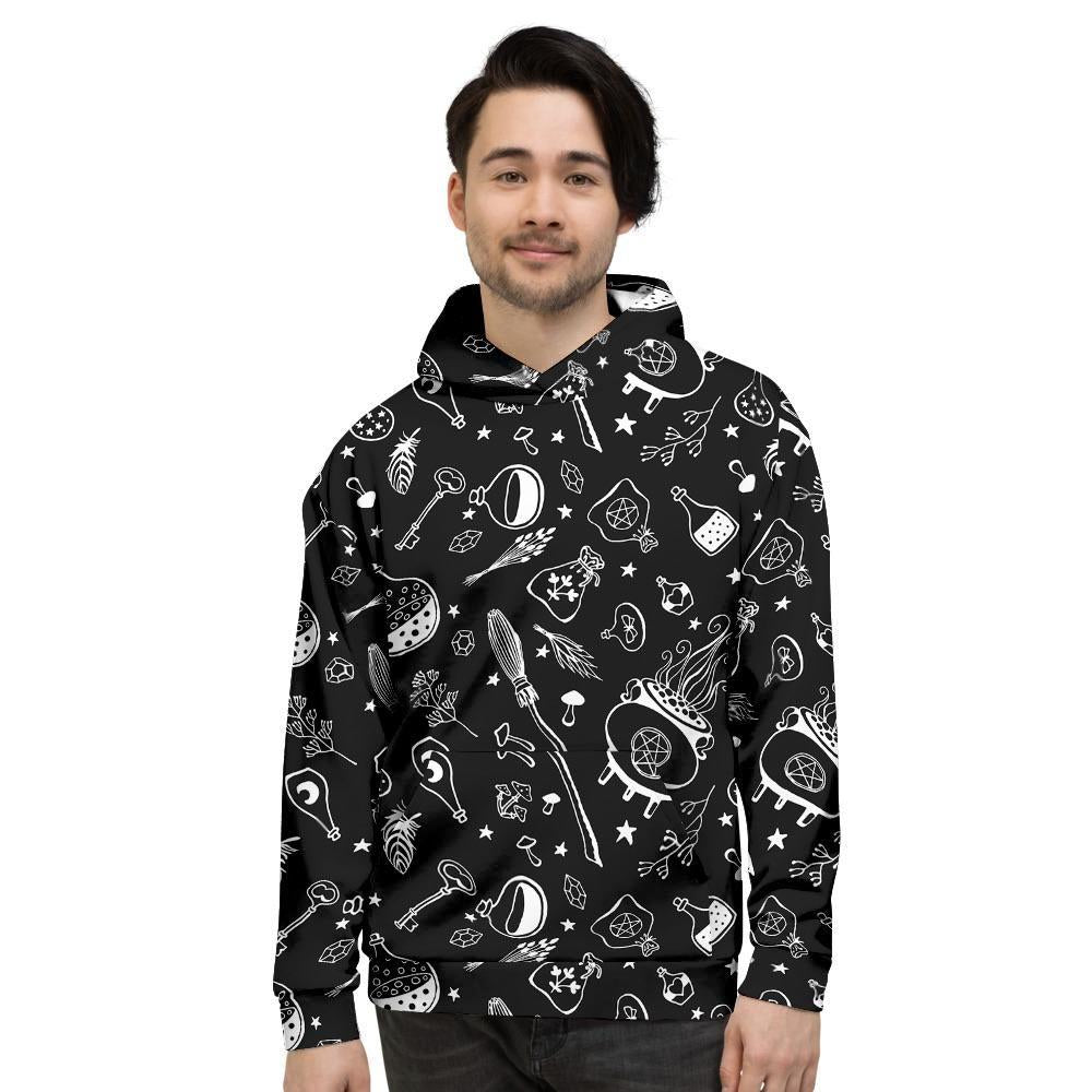 Witch Gothic Men's Hoodie-grizzshop