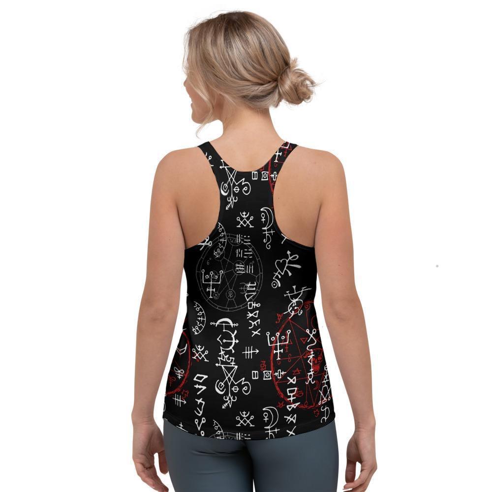 Witch Women's Racerback Tank Top-grizzshop