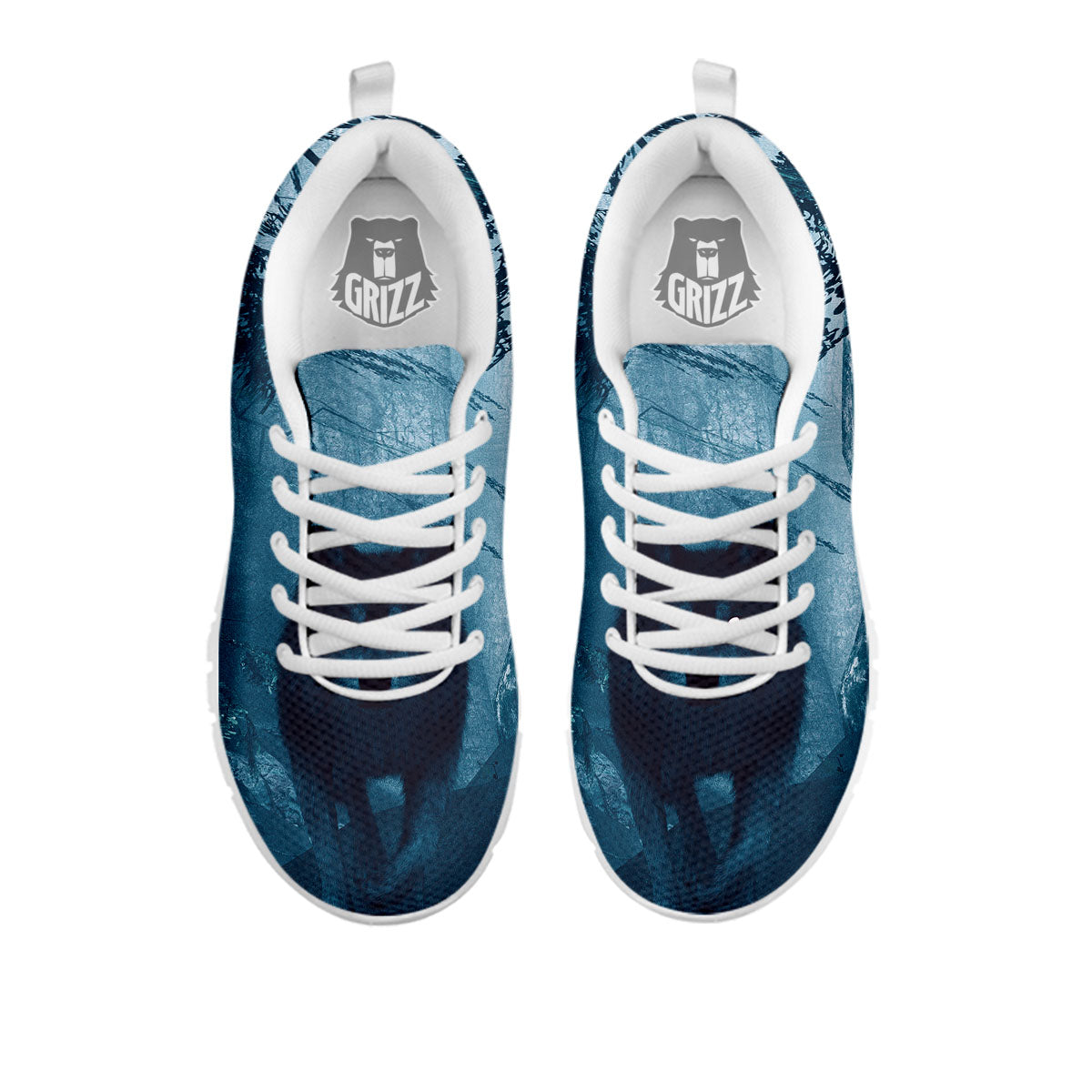 Wolf Jungle Print White Sneaker-grizzshop